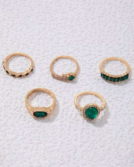 Vibrant Heart Diamond Love Palm Ring Collection with Retro Flair for Effortless Confidence