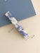 Blue and White Porcelain Hairpin - Vintage Chic Hair Accessory for Effortless Elegance