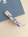 Blue and White Porcelain Hairpin - Exquisite Vintage Hair Accessory with Timeless Elegance