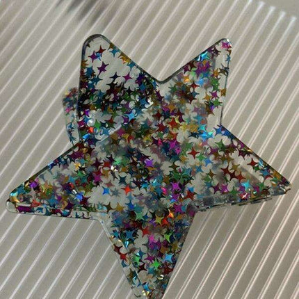 Radiant Starburst Hair Clip - Shine with Every Look!