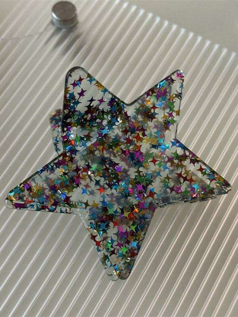 Radiant Starburst Hair Clip - Shine with Every Look!