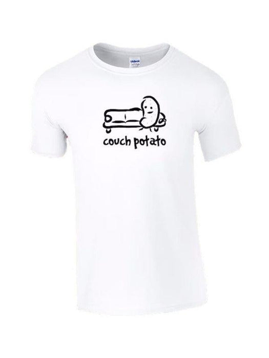 Lazy Day Vibes | Men's COUCH POTATO Graphic Tee Set