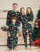 Festive Family Dino-Printed Christmas Pajama Set - Perfect for Holiday Cheer