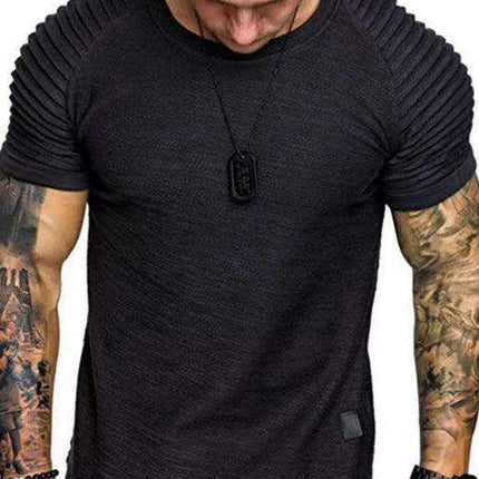 Men's Performance Raglan Muscle Tee - Perfect Blend of Comfort and Style for Active Living