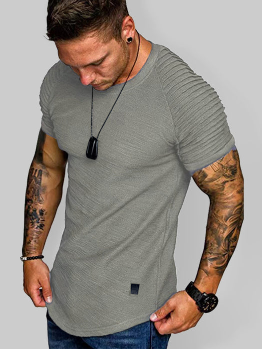Ultimate Men's Performance Raglan Sleeve Muscle Tee - Perfect for Active Days