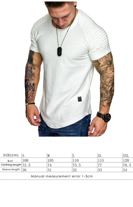 Men's Performance Muscle Tee - Ideal for Workouts or Everyday Wear