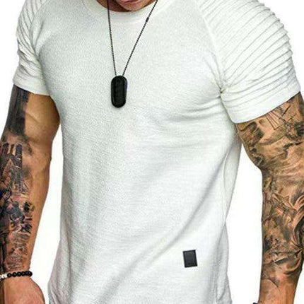 Men's Performance Raglan Muscle Tee - Perfect Blend of Comfort and Style for Active Living