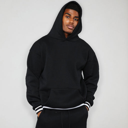 Outdoor Enthusiast's Comfy Pullover Hoodie for Men