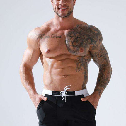 Men's Versatile Swim Shorts with Quick-Dry Mesh Lining and Adjustable Waist for Ultimate Water Fun