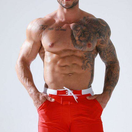 Men's Versatile Swim Shorts with Quick-Dry Mesh Lining and Adjustable Waist for Ultimate Water Fun