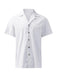 Men's Linen Lapel Shirt for Casual Wear