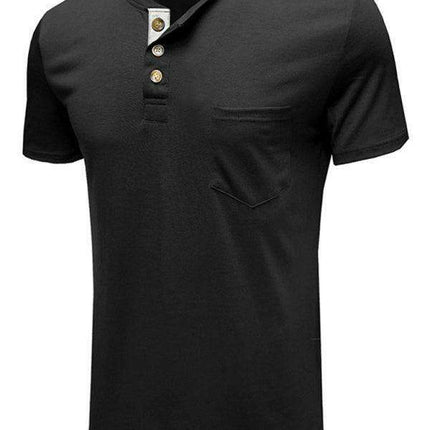 Stylish Comfort: Jakoto Men's Solid Color T-Shirt with Trendy Dropped Shoulder Sleeves