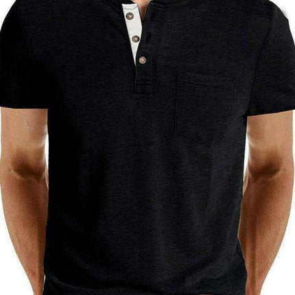 Stylish Comfort: Jakoto Men's Solid Color T-Shirt with Trendy Dropped Shoulder Sleeves