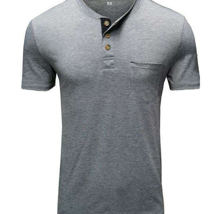 Stylish Comfort: Jakoto Men's Solid Color T-Shirt with Trendy Dropped Shoulder Sleeves