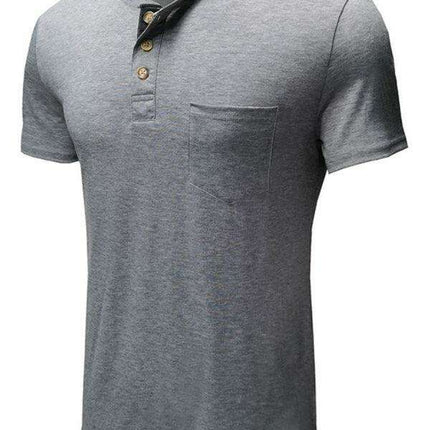 Stylish Comfort: Jakoto Men's Solid Color T-Shirt with Trendy Dropped Shoulder Sleeves