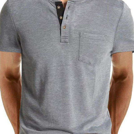 Stylish Comfort: Jakoto Men's Solid Color T-Shirt with Trendy Dropped Shoulder Sleeves