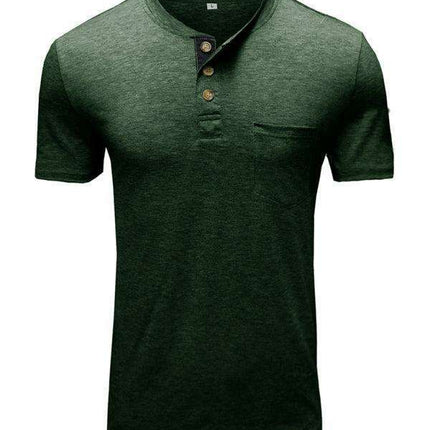 Stylish Comfort: Jakoto Men's Solid Color T-Shirt with Trendy Dropped Shoulder Sleeves