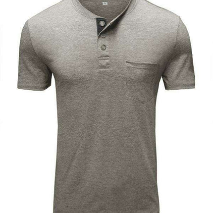 Stylish Comfort: Jakoto Men's Solid Color T-Shirt with Trendy Dropped Shoulder Sleeves