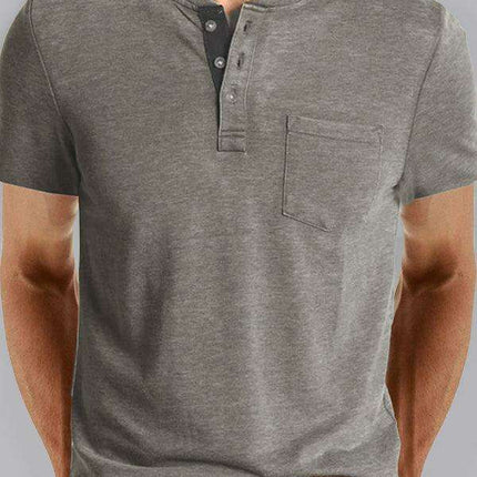 Stylish Comfort: Jakoto Men's Solid Color T-Shirt with Trendy Dropped Shoulder Sleeves