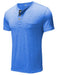 Stylish Men's Casual Short-Sleeve T-shirt with Dropped Shoulder Sleeves