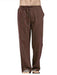 Men's Summer Casual Lightweight Linen Drawstring Pants