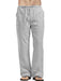 Men's Summer Casual Lightweight Linen Drawstring Pants