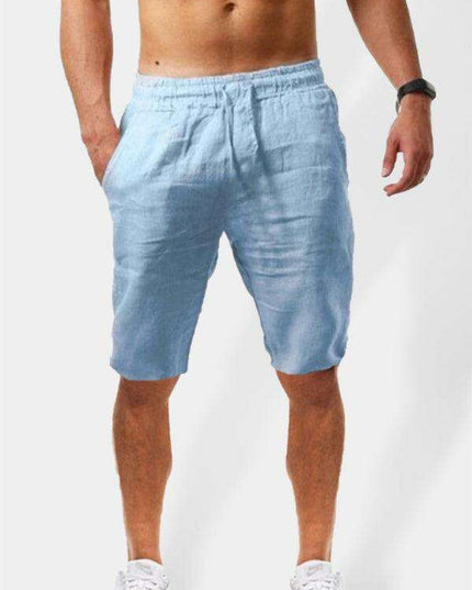 Men's Stylish Linen Capri Pants for Casual and Social Occasions