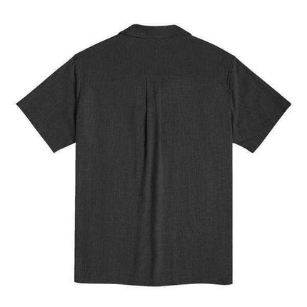 Summer Breeze Men's Striped Cotton-Linen Casual Button-Up Shirt for Effortless Style