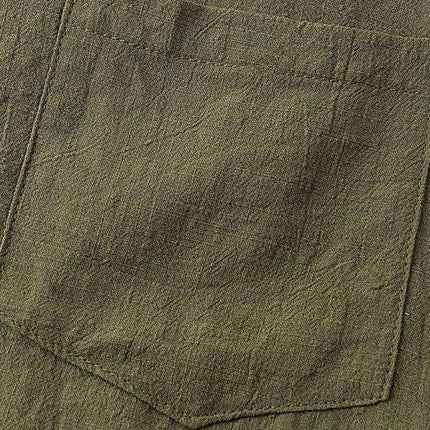 Contemporary Cotton-Linen Casual Outfit for Men by Jakoto