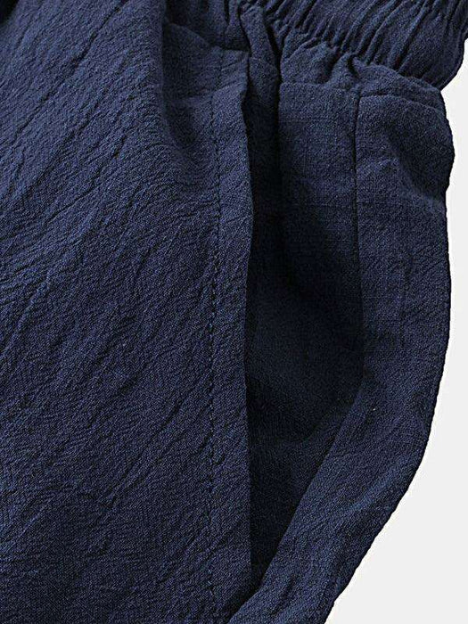 Contemporary Cotton-Linen Casual Outfit for Men by Jakoto