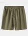 Jakoto | Men's Casual Cotton-Linen Blend Shorts