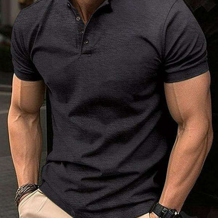 Stylish Men's Henley Neck Polo Shirt: The Ultimate Wardrobe Essential