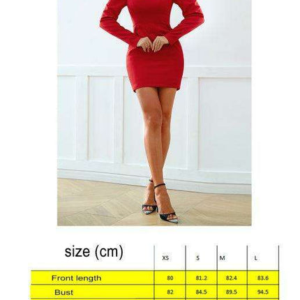 Summer Allure: Square Neck Open-Back Bodycon Dress