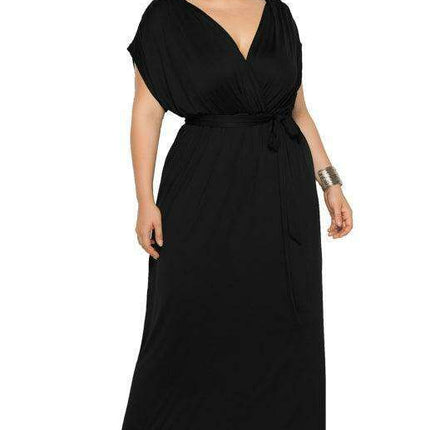 Chic Plus Size V-Neck Summer Dress: Essential for Effortless Style