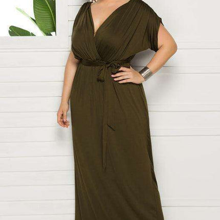 Chic Plus Size V-Neck Summer Dress: Essential for Effortless Style