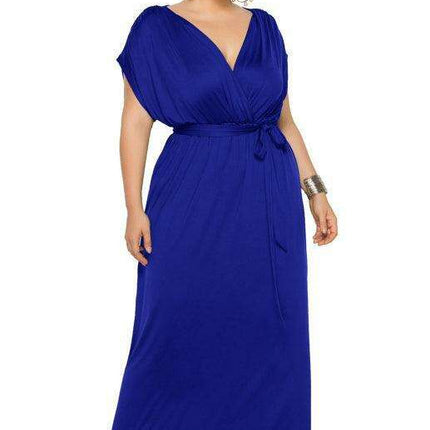 Chic Plus Size V-Neck Summer Dress: Essential for Effortless Style