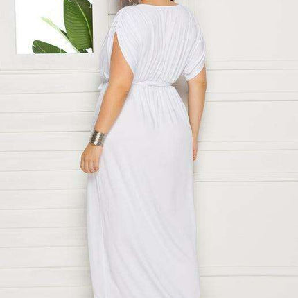 Chic Plus Size V-Neck Summer Dress: Essential for Effortless Style