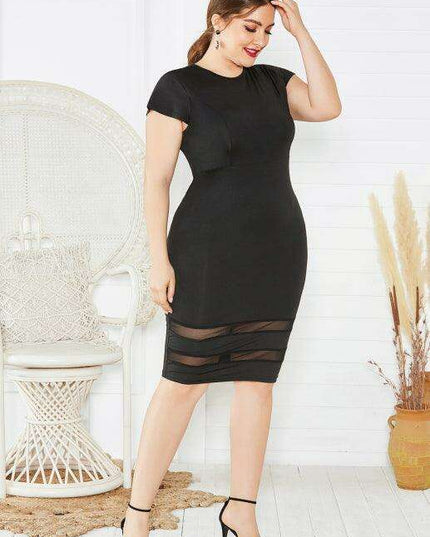 Elegant Plus Size Summer Dress for Women - Timeless Chic
