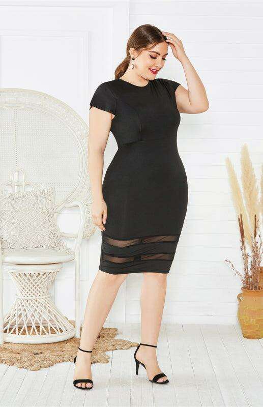 Elegant Plus Size Summer Dress for Women - Timeless Chic