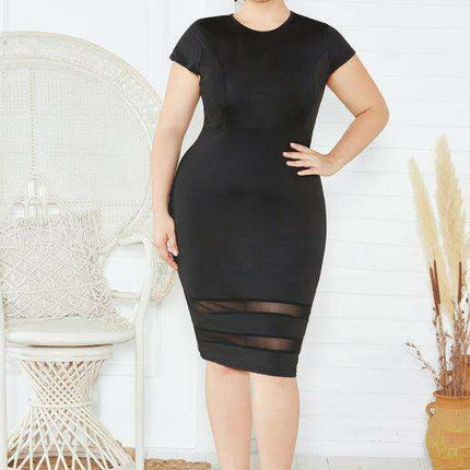 Elegant Plus Size Summer Dress for Women - Timeless Chic