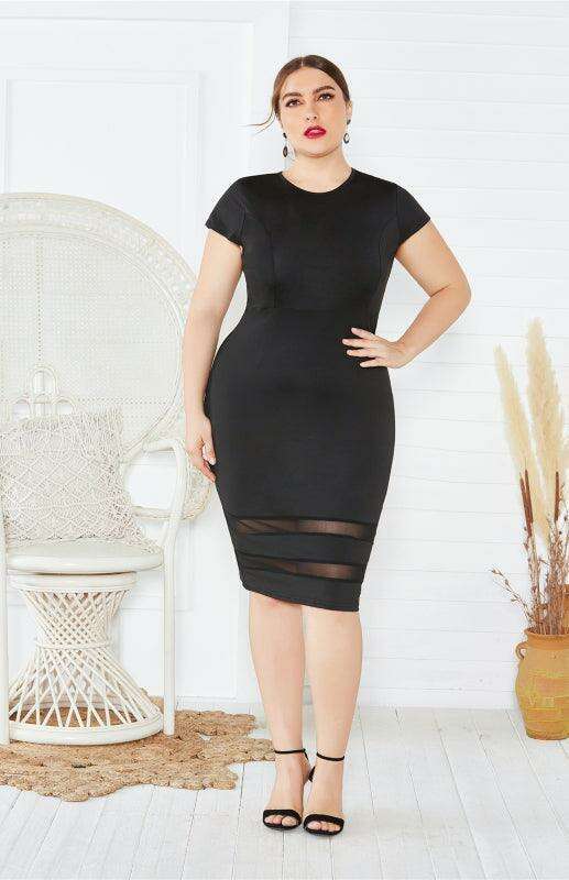Elegant Plus Size Summer Dress for Women - Timeless Chic