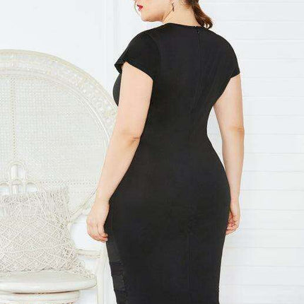 Elegant Plus Size Summer Dress for Women - Timeless Chic