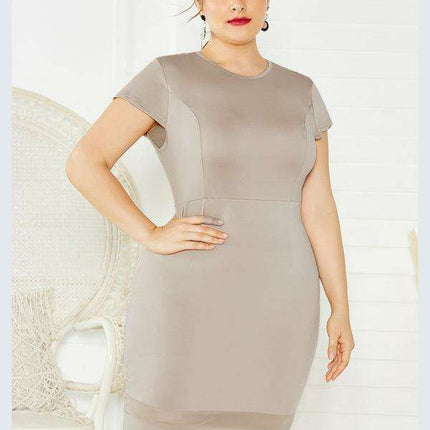 Elegant Plus Size Summer Dress for Women - Timeless Chic