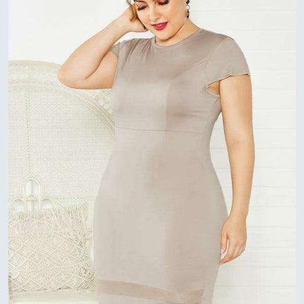 Elegant Plus Size Summer Dress for Women - Timeless Chic