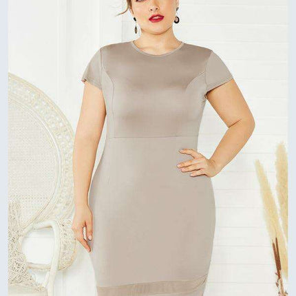 Elegant Plus Size Summer Dress for Women - Timeless Chic