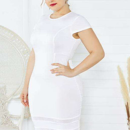 Elegant Plus Size Summer Dress for Women - Timeless Chic