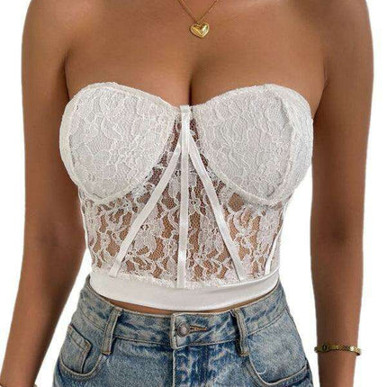 Elegant Floral Lace Top for Effortless Style