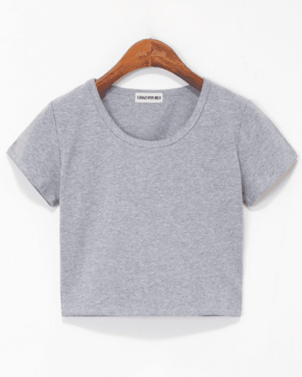 Stylish Cotton Blend Women's Summer Tee with Trendy Design