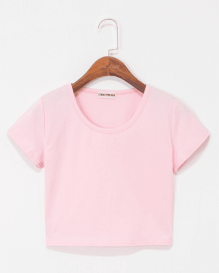 Stylish Cotton Blend Women's Summer Tee with Trendy Design