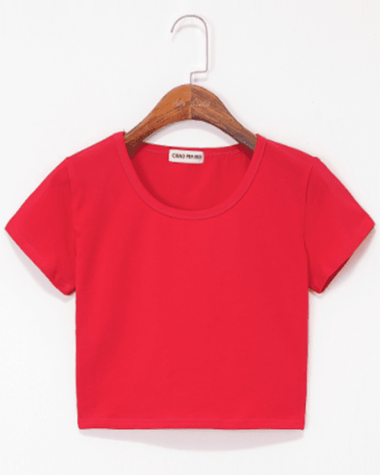 Stylish Cotton Blend Women's Summer Tee with Trendy Design